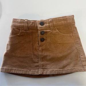 OLD NAVY- 12-18 Month- Tan Corduroy Skirt